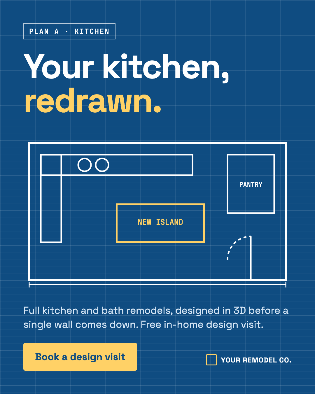 Sample remodeling ad