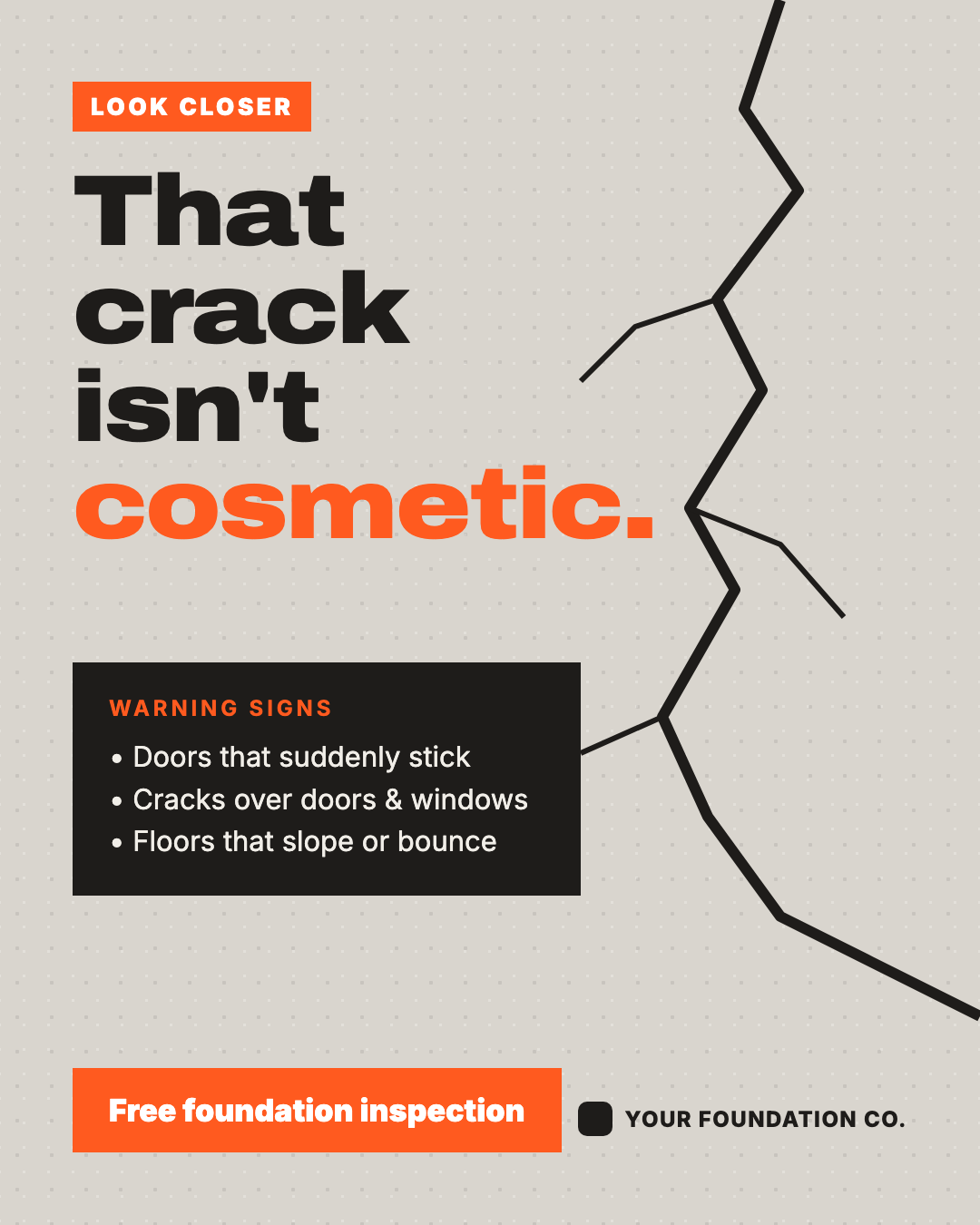 Sample foundation repair ad